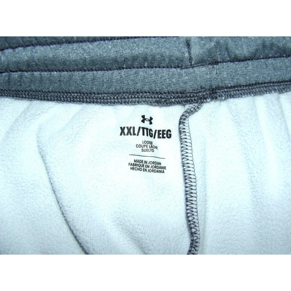 Under Armour Cold Gear Gray Fleece Lined Performance Sweatpants Men's XXL